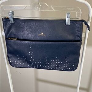 Swarovski Navy Blue laptop bag